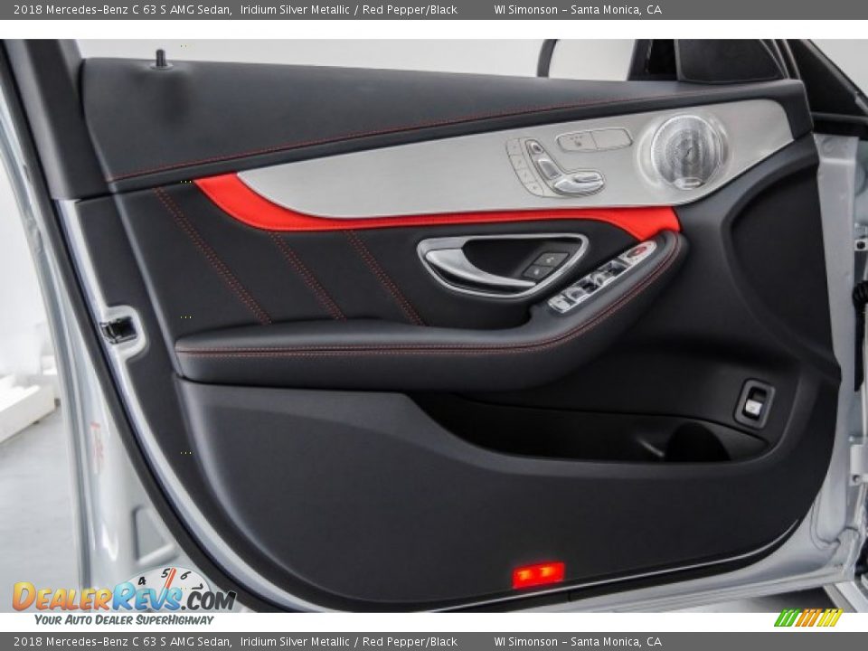 Door Panel of 2018 Mercedes-Benz C 63 S AMG Sedan Photo #28