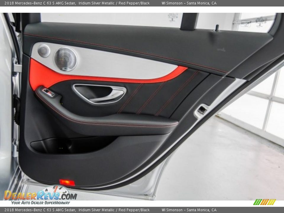 Door Panel of 2018 Mercedes-Benz C 63 S AMG Sedan Photo #31