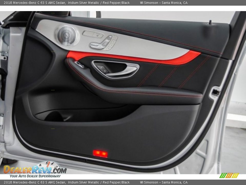 Door Panel of 2018 Mercedes-Benz C 63 S AMG Sedan Photo #36