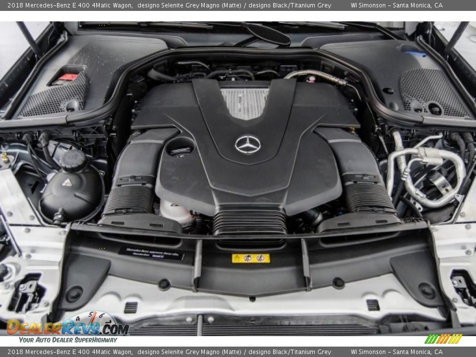 2018 Mercedes-Benz E 400 4Matic Wagon 3.0 Liter Turbocharged DOHC 24-Valve VVT V6 Engine Photo #8