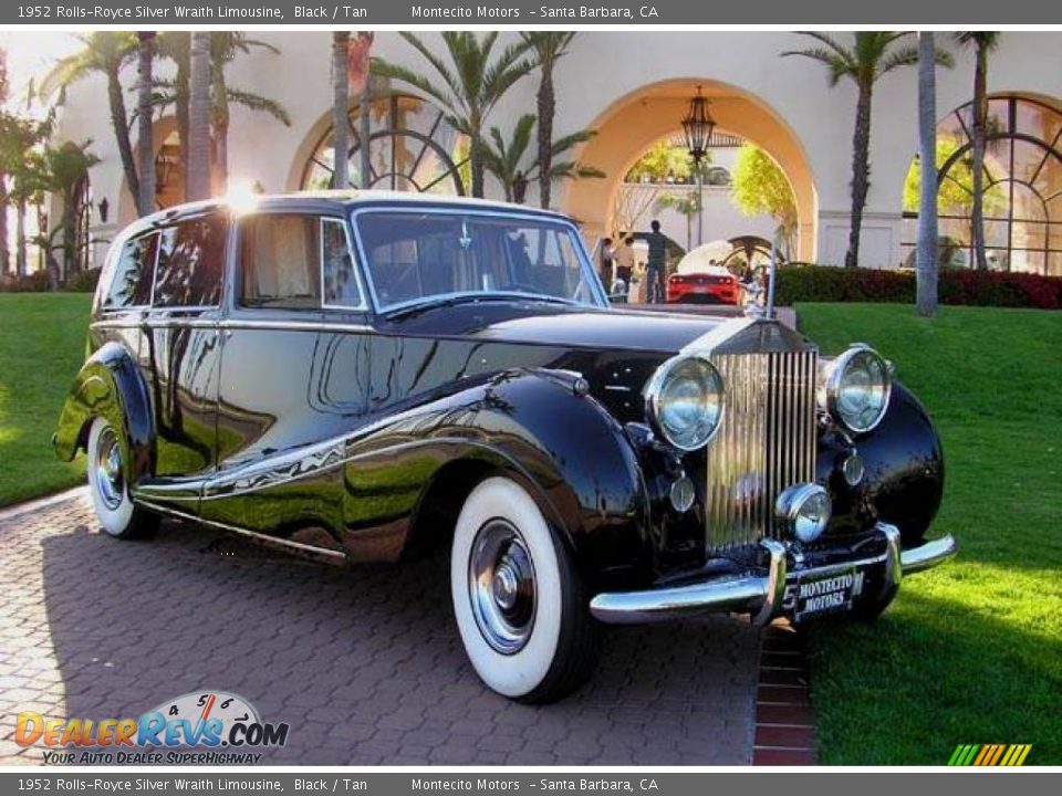 1952 Rolls-Royce Silver Wraith Limousine Black / Tan Photo #1