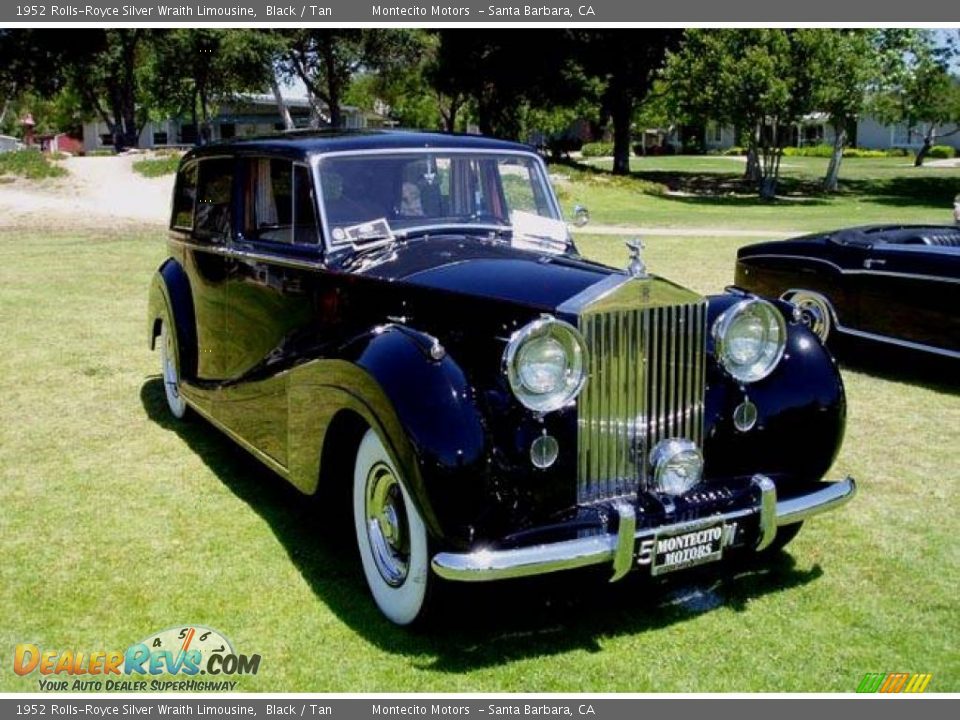 1952 Rolls-Royce Silver Wraith Limousine Black / Tan Photo #2