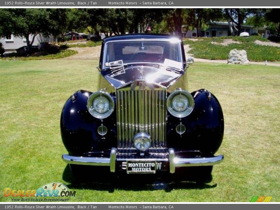 1952 Rolls-Royce Silver Wraith Limousine Black / Tan Photo #3
