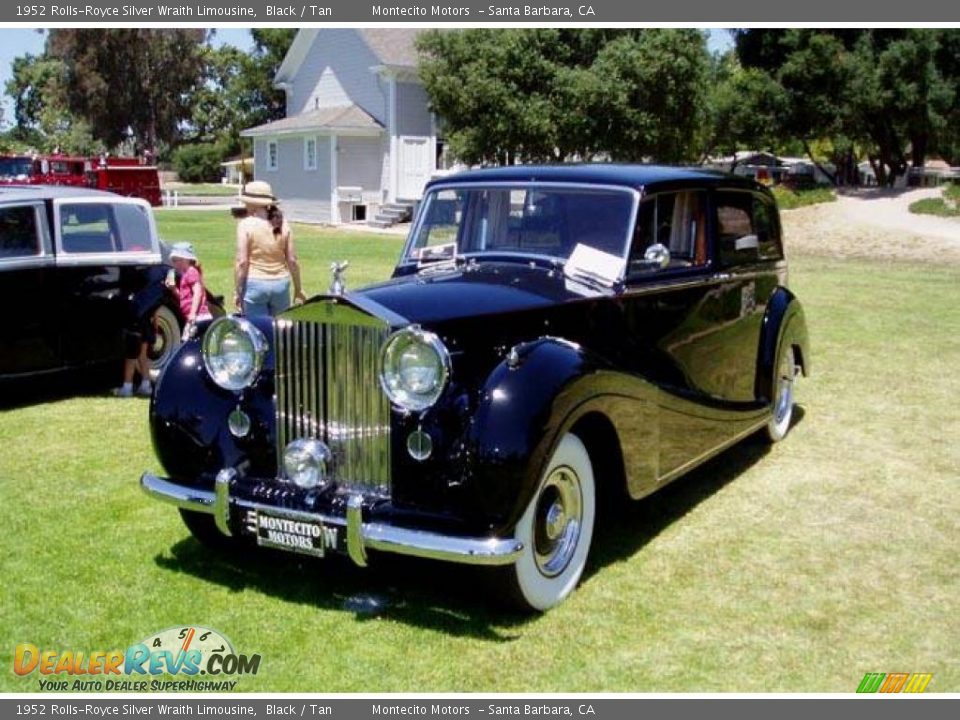 1952 Rolls-Royce Silver Wraith Limousine Black / Tan Photo #4