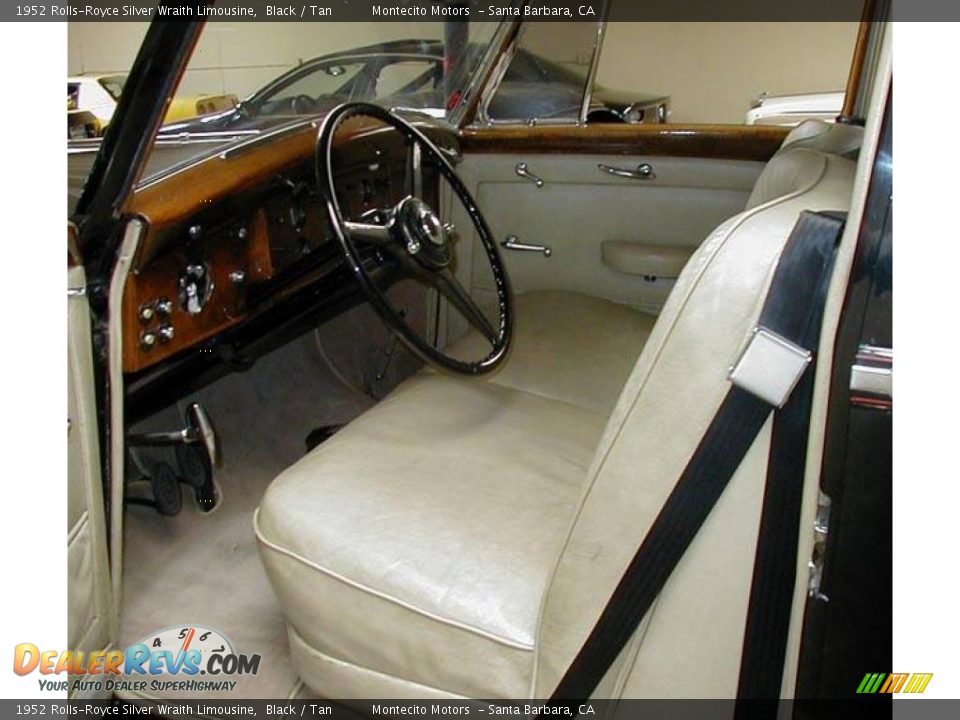 1952 Rolls-Royce Silver Wraith Limousine Black / Tan Photo #7