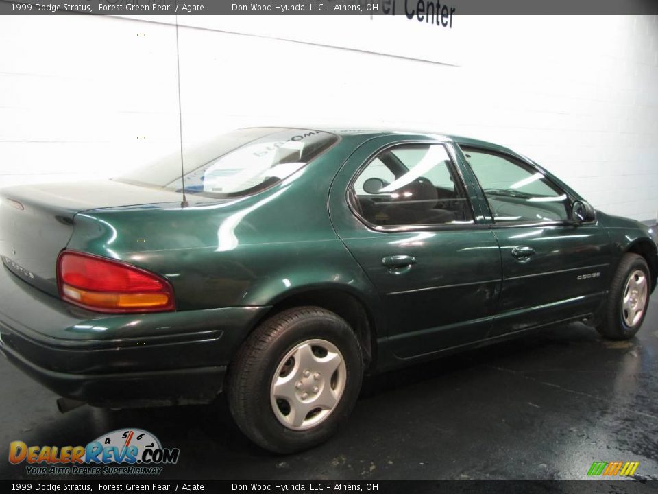 1999 Dodge Stratus Forest Green Pearl / Agate Photo #5