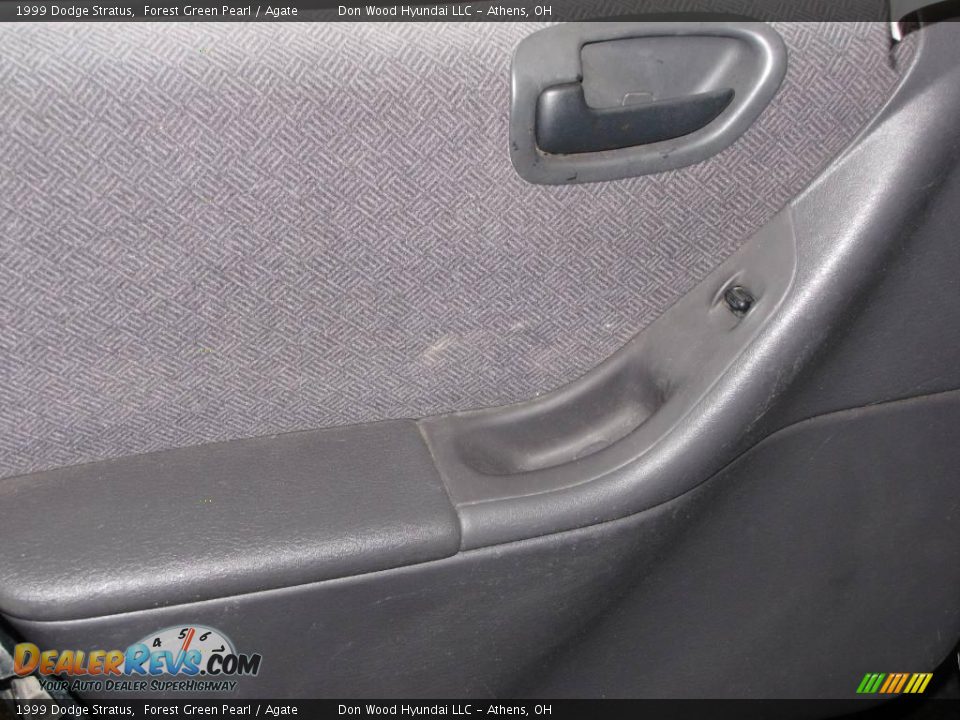 1999 Dodge Stratus Forest Green Pearl / Agate Photo #10