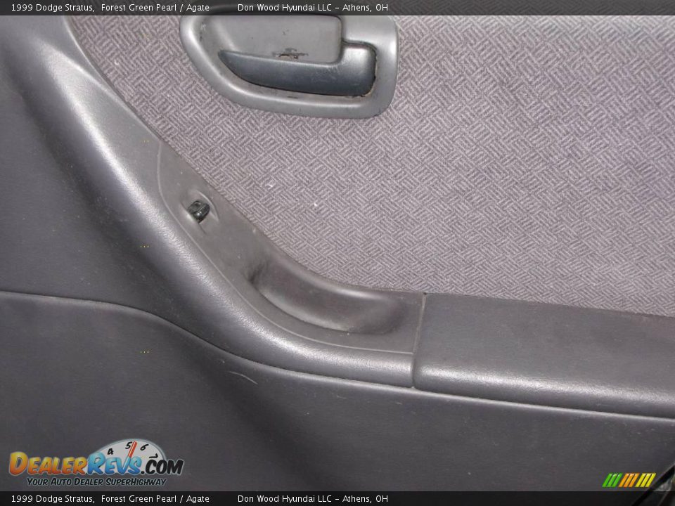 1999 Dodge Stratus Forest Green Pearl / Agate Photo #11