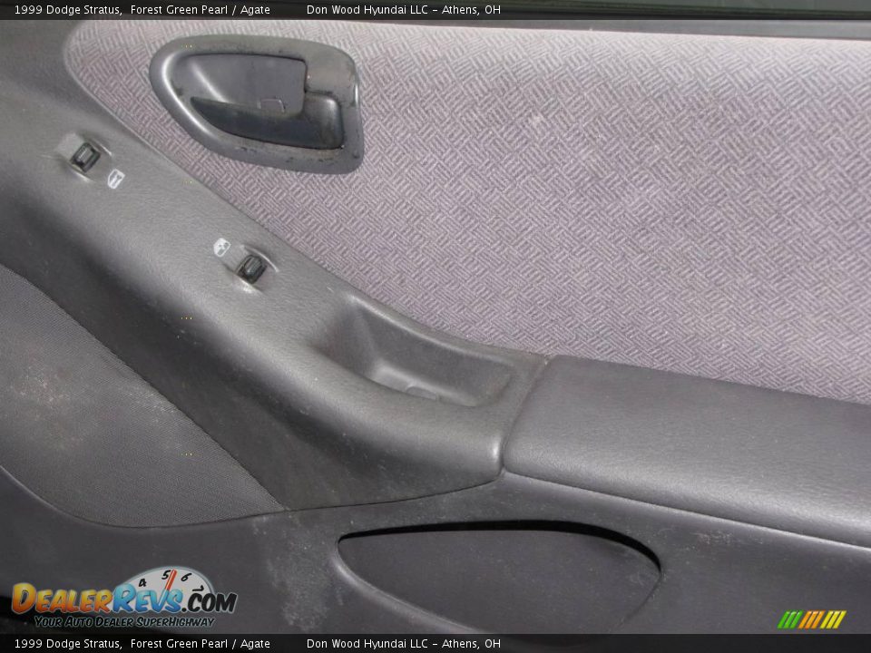 1999 Dodge Stratus Forest Green Pearl / Agate Photo #12