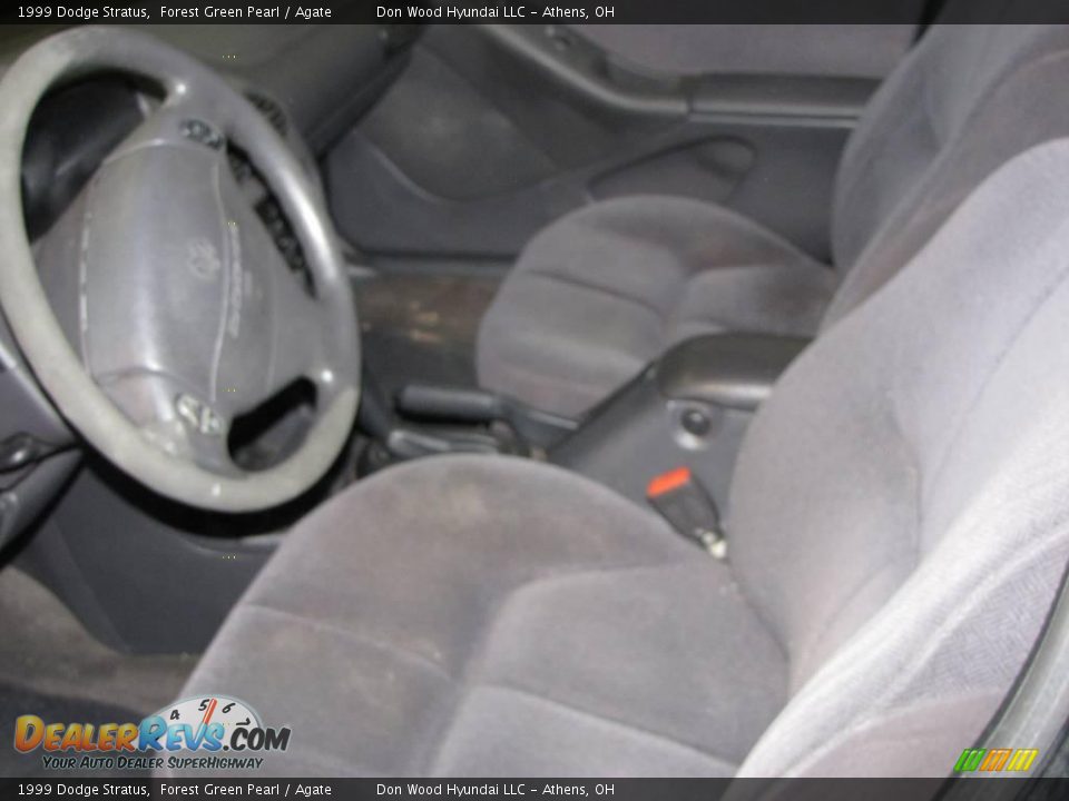 1999 Dodge Stratus Forest Green Pearl / Agate Photo #14