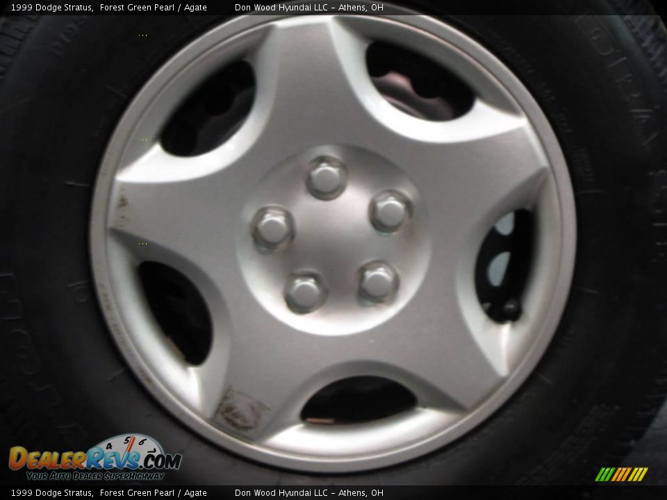 1999 Dodge Stratus Forest Green Pearl / Agate Photo #21