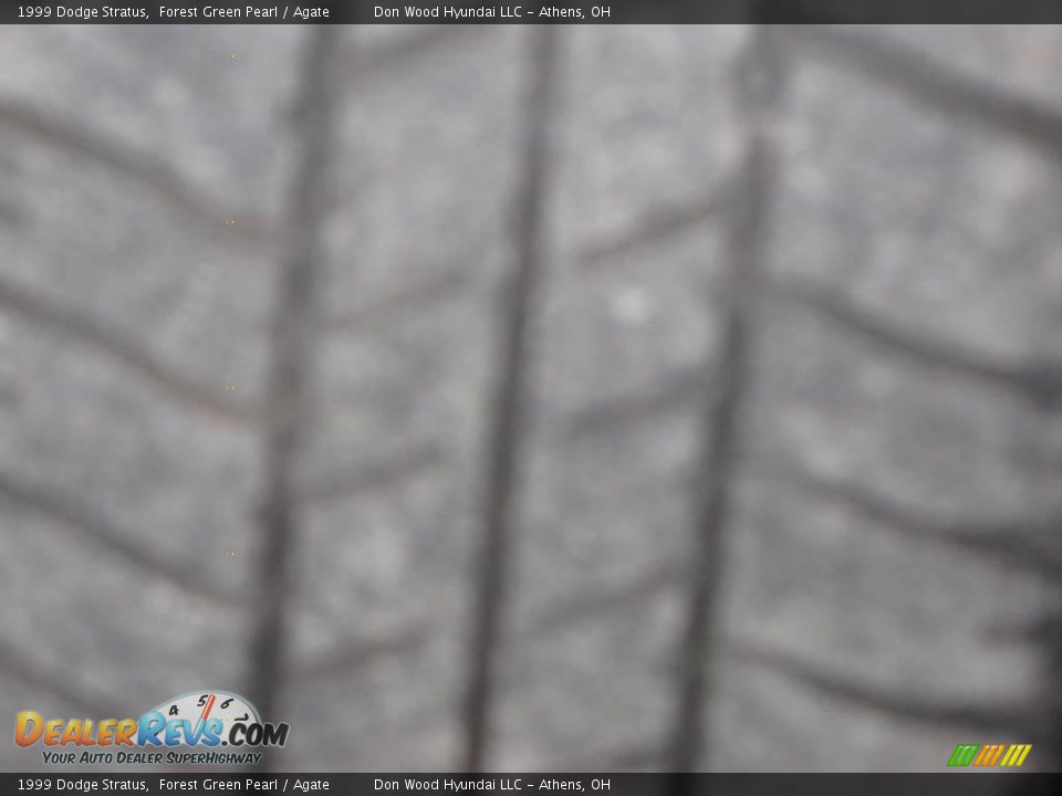 1999 Dodge Stratus Forest Green Pearl / Agate Photo #22