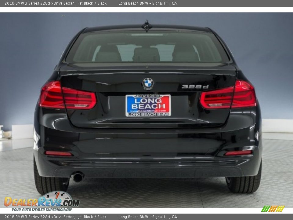 2018 BMW 3 Series 328d xDrive Sedan Jet Black / Black Photo #3