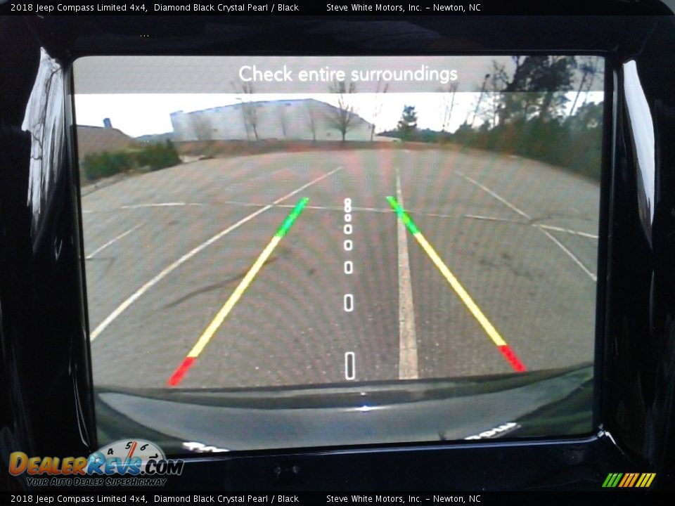 2018 Jeep Compass Limited 4x4 Diamond Black Crystal Pearl / Black Photo #23