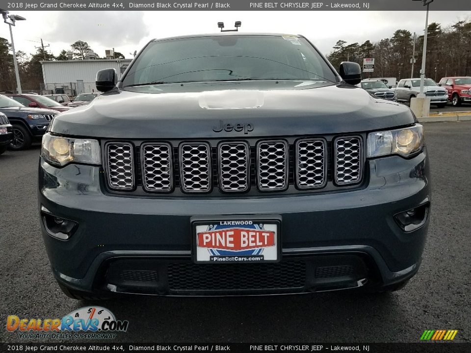 2018 Jeep Grand Cherokee Altitude 4x4 Diamond Black Crystal Pearl / Black Photo #2