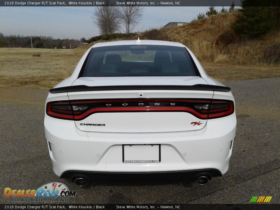 2018 Dodge Charger R/T Scat Pack White Knuckle / Black Photo #7