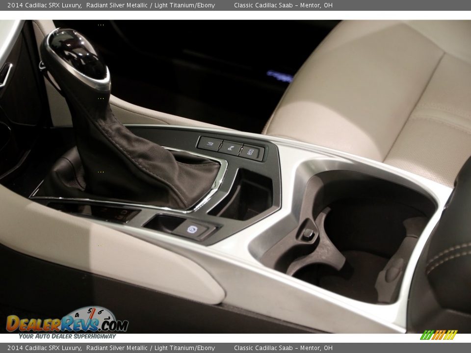 2014 Cadillac SRX Luxury Radiant Silver Metallic / Light Titanium/Ebony Photo #12