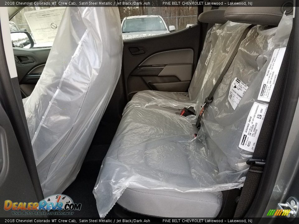 2018 Chevrolet Colorado WT Crew Cab Satin Steel Metallic / Jet Black/Dark Ash Photo #6