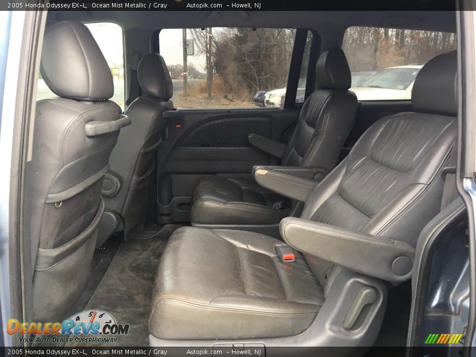 2005 Honda Odyssey EX-L Ocean Mist Metallic / Gray Photo #10