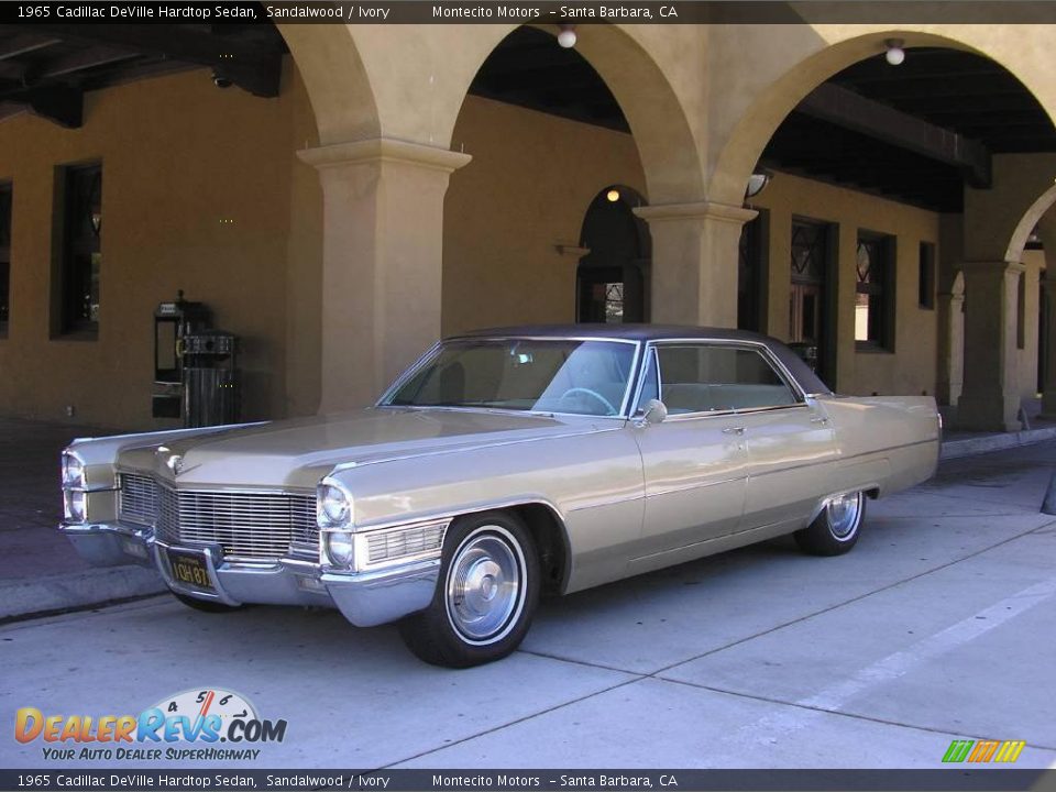 1965 Cadillac DeVille Hardtop Sedan Sandalwood / Ivory Photo #2