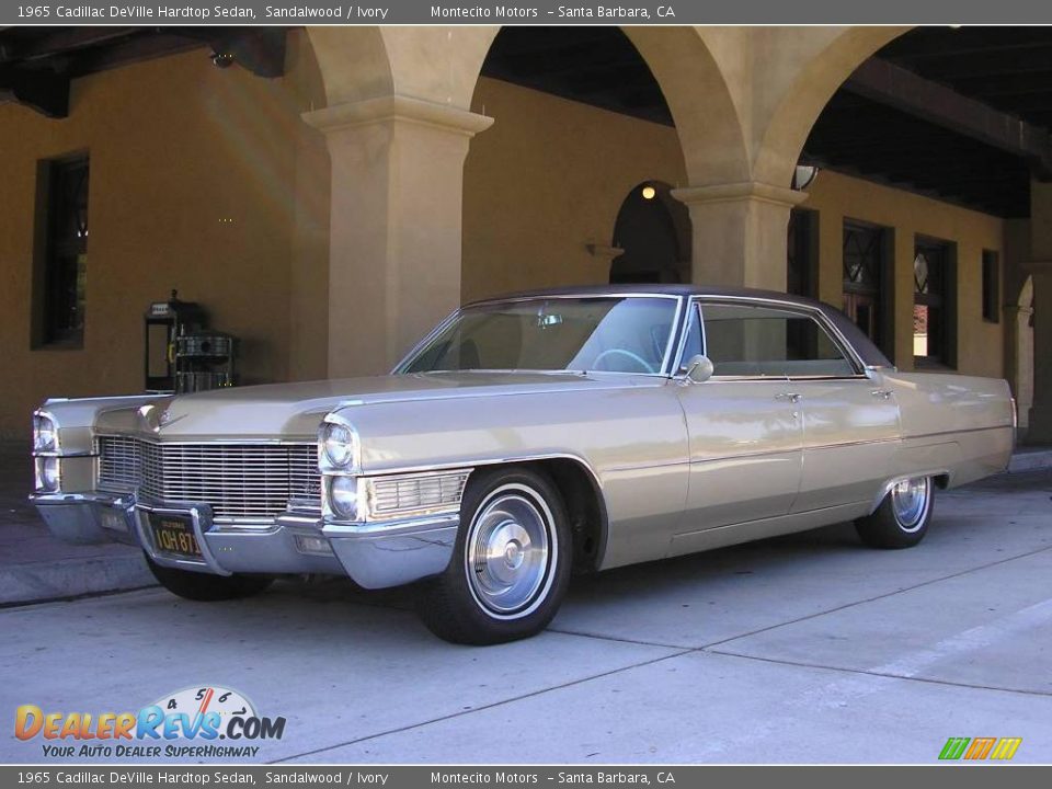 1965 Cadillac DeVille Hardtop Sedan Sandalwood / Ivory Photo #3