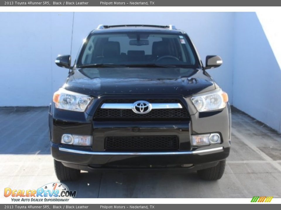 2013 Toyota 4Runner SR5 Black / Black Leather Photo #2
