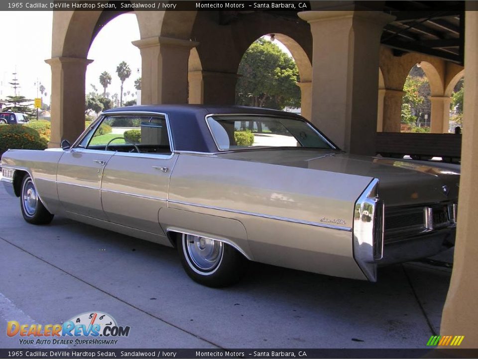 1965 Cadillac DeVille Hardtop Sedan Sandalwood / Ivory Photo #6