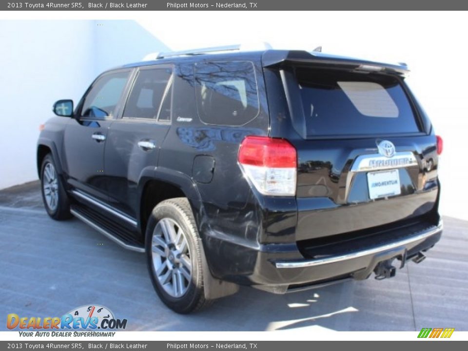 2013 Toyota 4Runner SR5 Black / Black Leather Photo #6