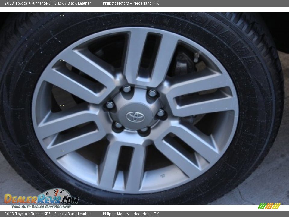2013 Toyota 4Runner SR5 Black / Black Leather Photo #7