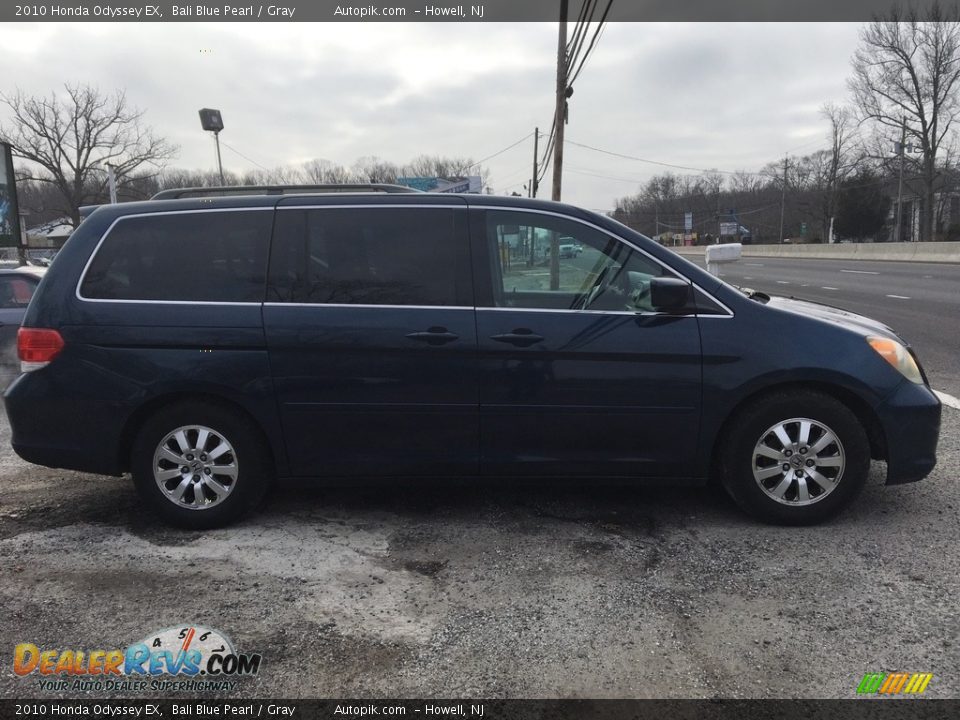 2010 Honda Odyssey EX Bali Blue Pearl / Gray Photo #6