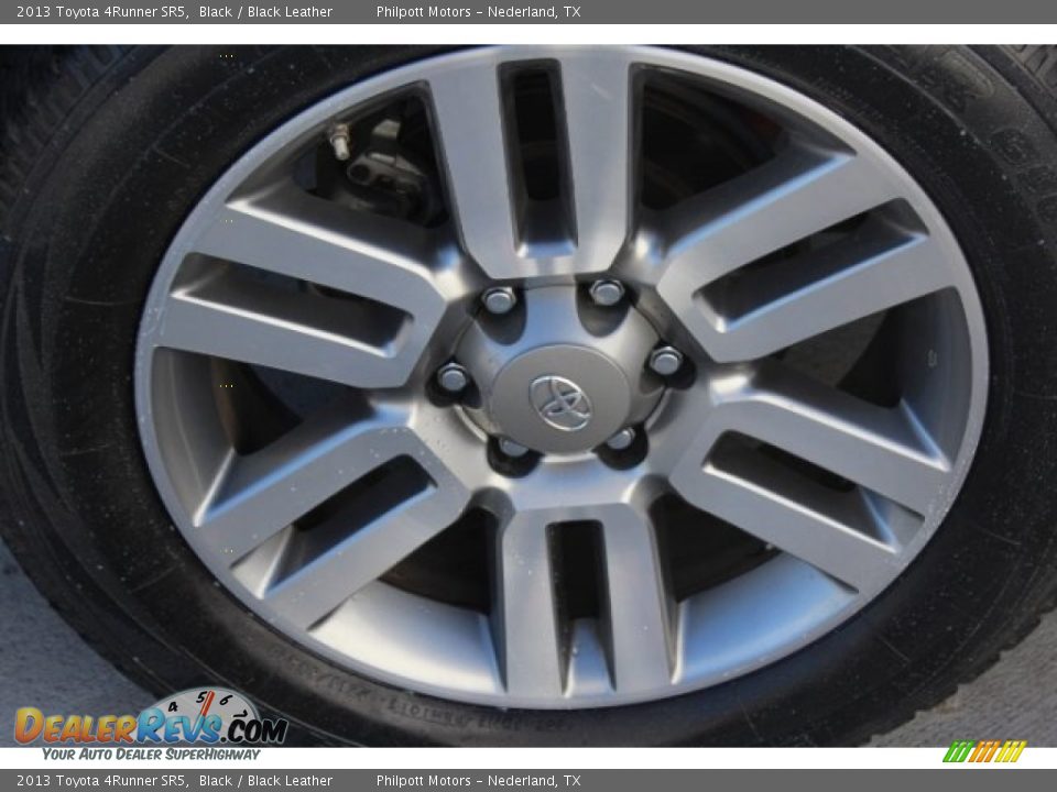 2013 Toyota 4Runner SR5 Black / Black Leather Photo #9