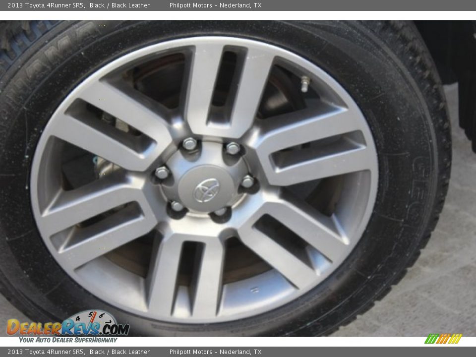 2013 Toyota 4Runner SR5 Black / Black Leather Photo #10