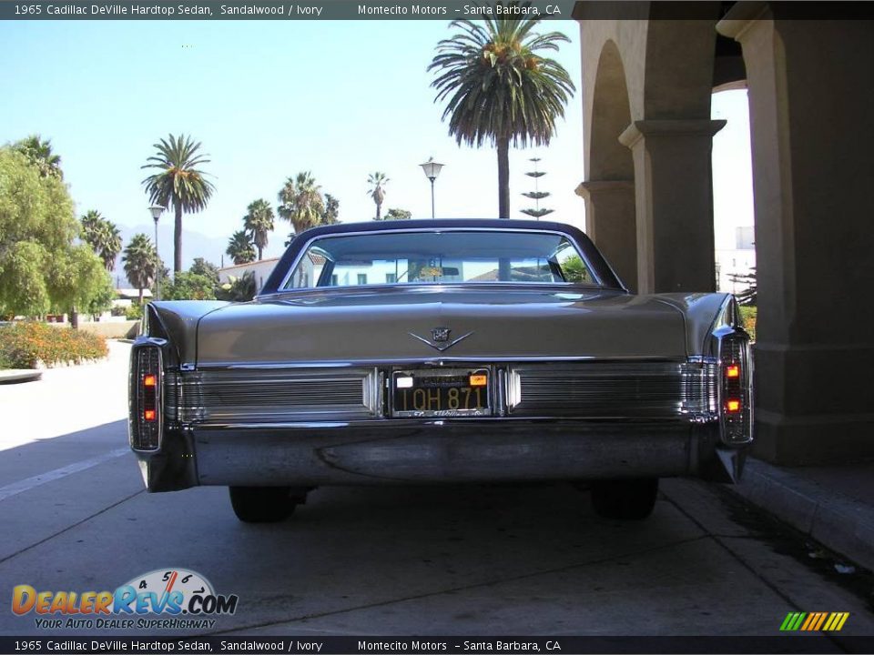 1965 Cadillac DeVille Hardtop Sedan Sandalwood / Ivory Photo #7