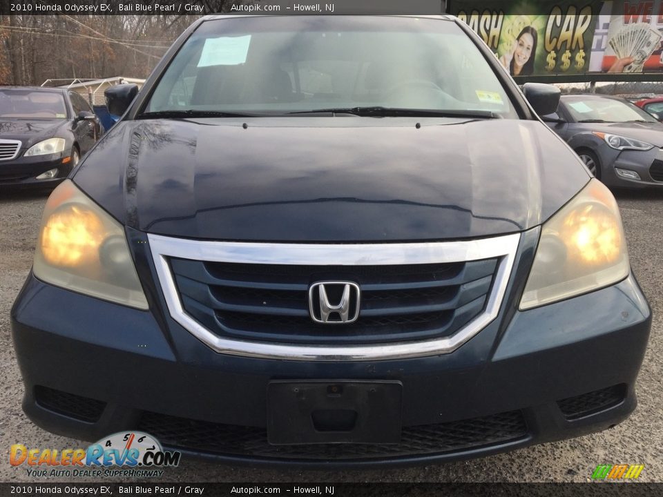 2010 Honda Odyssey EX Bali Blue Pearl / Gray Photo #8