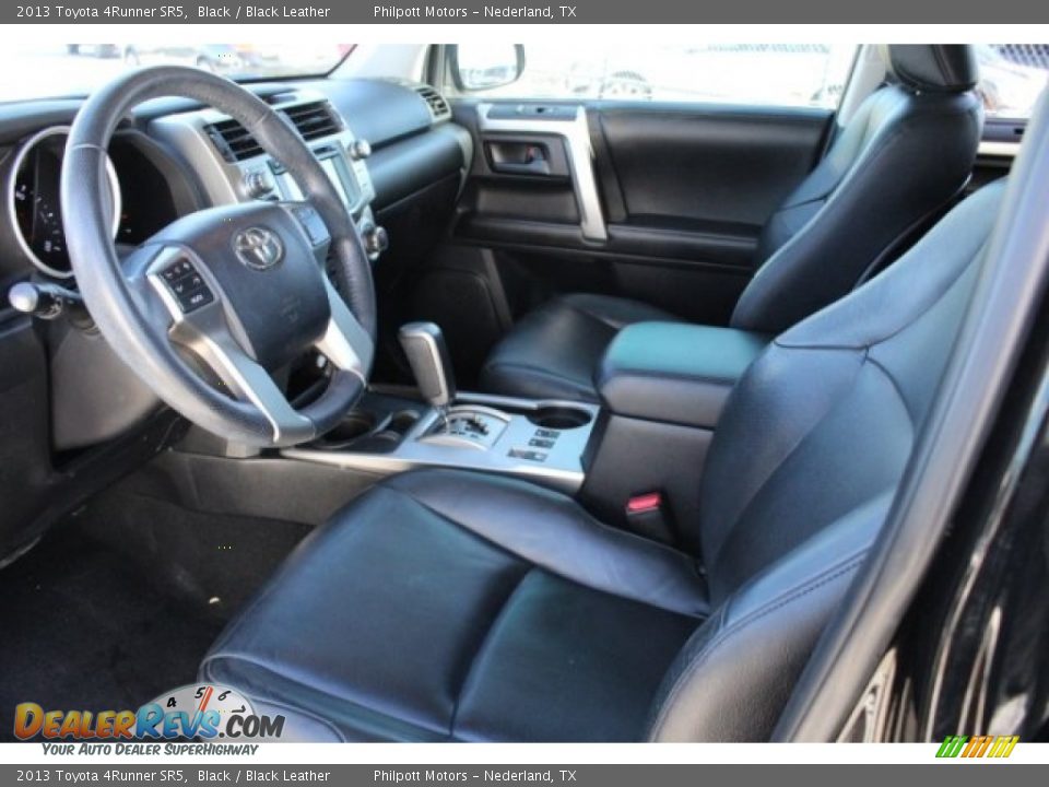 2013 Toyota 4Runner SR5 Black / Black Leather Photo #12