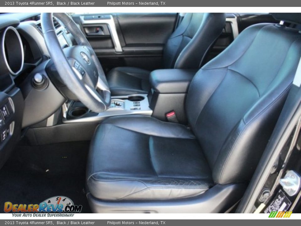 2013 Toyota 4Runner SR5 Black / Black Leather Photo #13