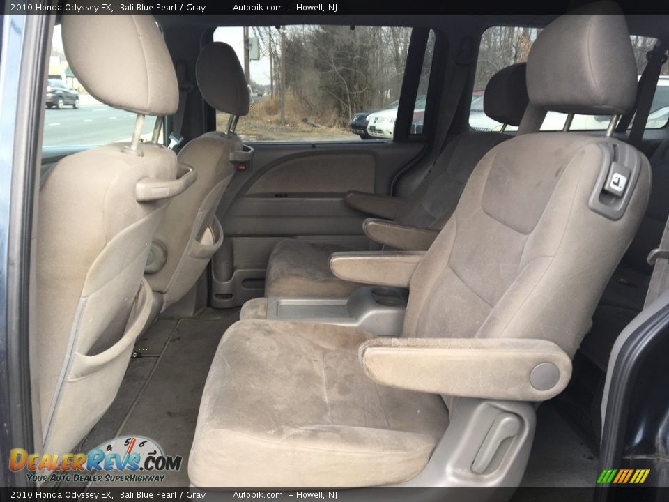 2010 Honda Odyssey EX Bali Blue Pearl / Gray Photo #10