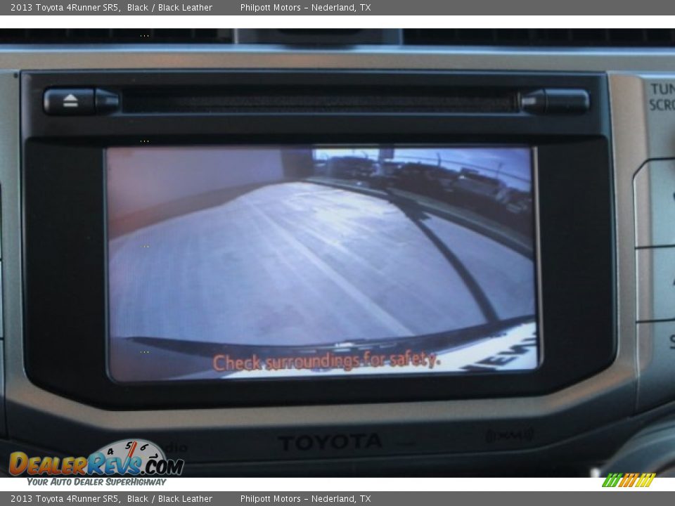 2013 Toyota 4Runner SR5 Black / Black Leather Photo #16