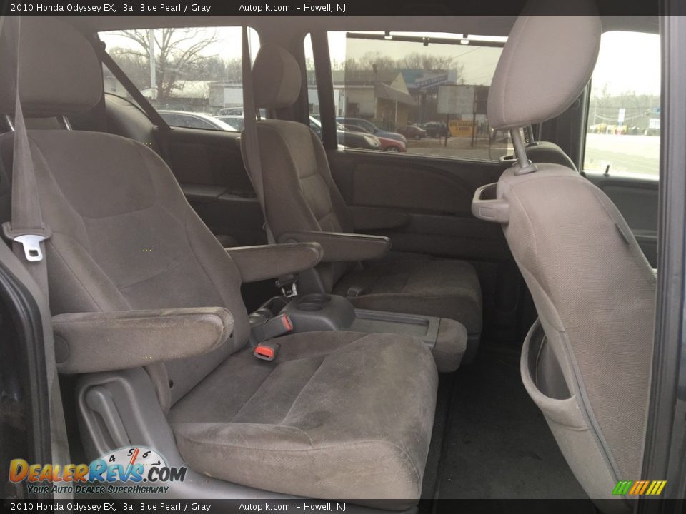 2010 Honda Odyssey EX Bali Blue Pearl / Gray Photo #11