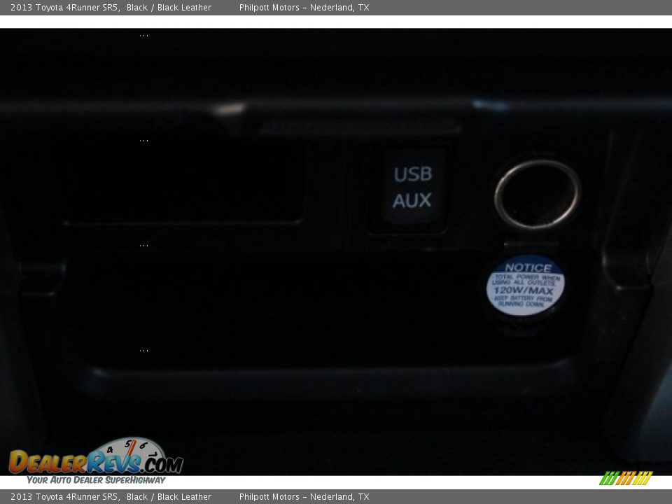 2013 Toyota 4Runner SR5 Black / Black Leather Photo #19