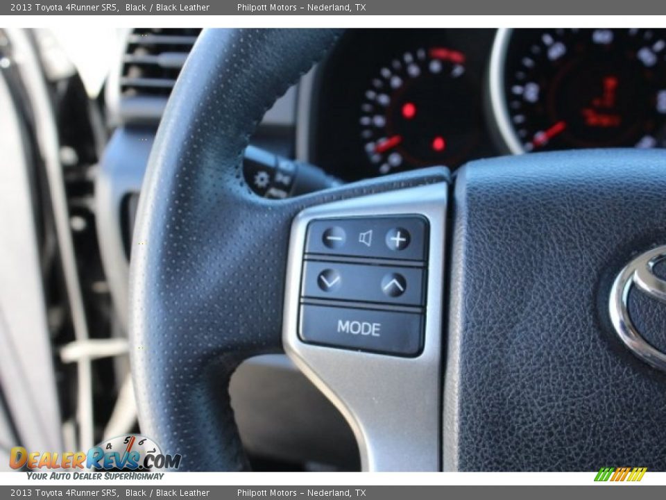 2013 Toyota 4Runner SR5 Black / Black Leather Photo #21