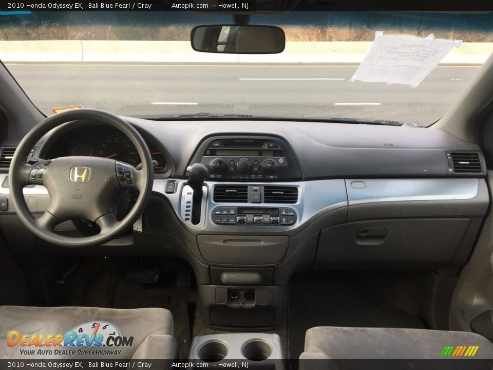 2010 Honda Odyssey EX Bali Blue Pearl / Gray Photo #14