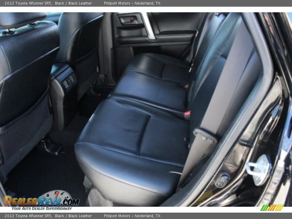 2013 Toyota 4Runner SR5 Black / Black Leather Photo #25