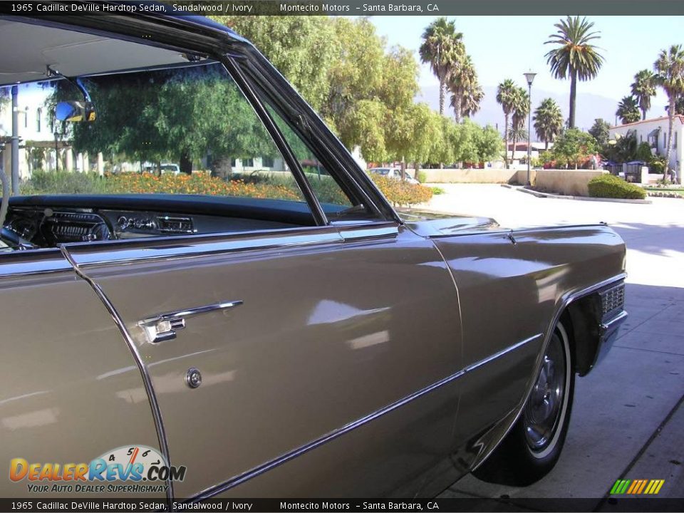 1965 Cadillac DeVille Hardtop Sedan Sandalwood / Ivory Photo #10