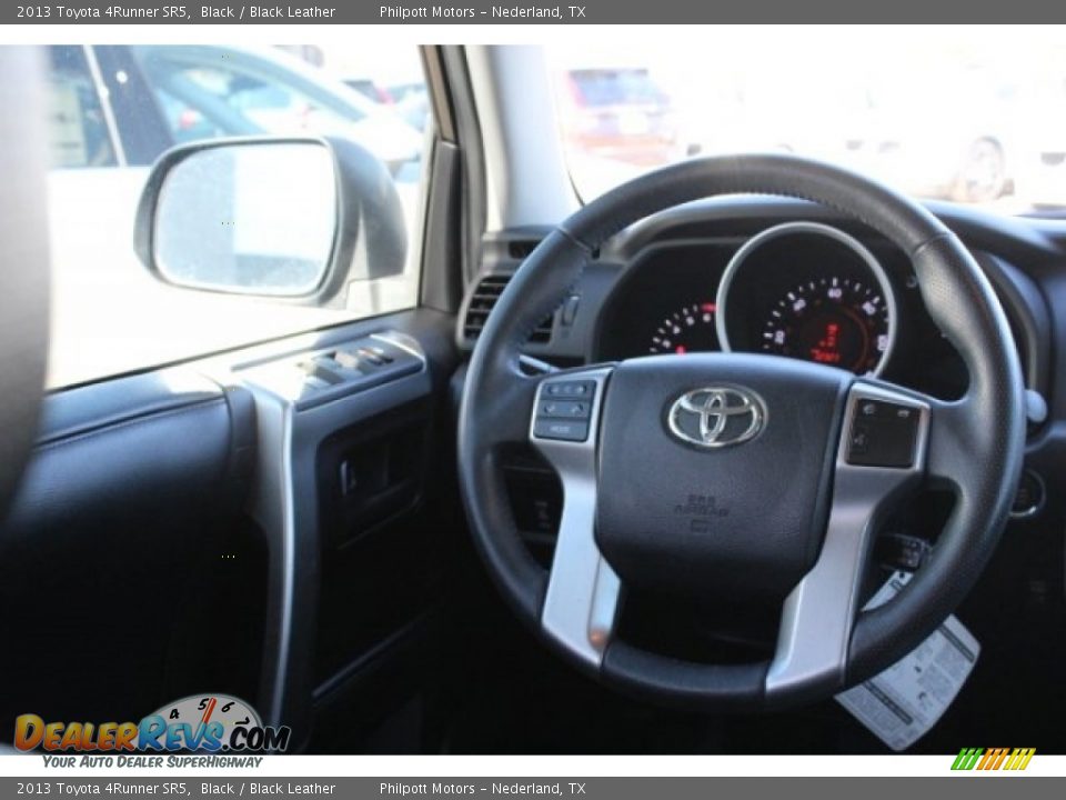 2013 Toyota 4Runner SR5 Black / Black Leather Photo #27