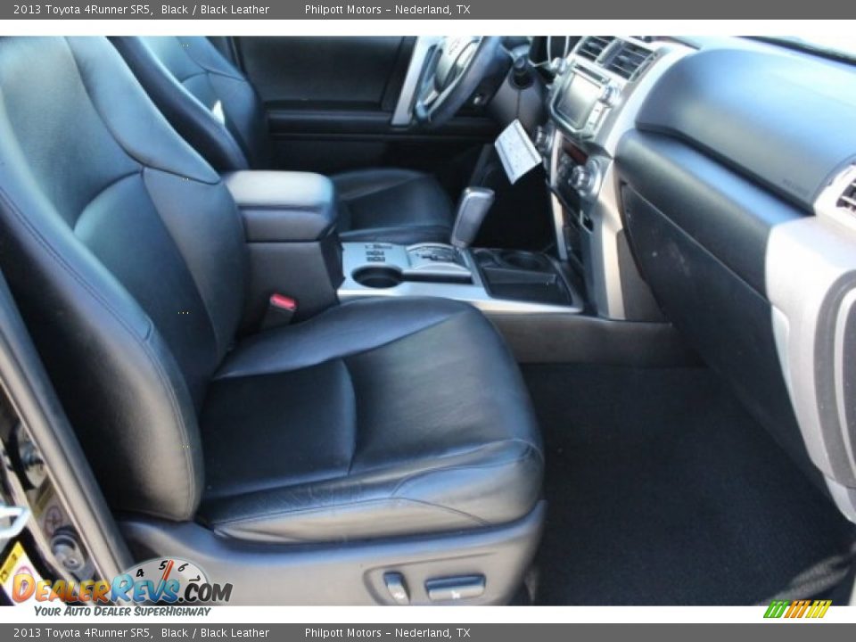2013 Toyota 4Runner SR5 Black / Black Leather Photo #32