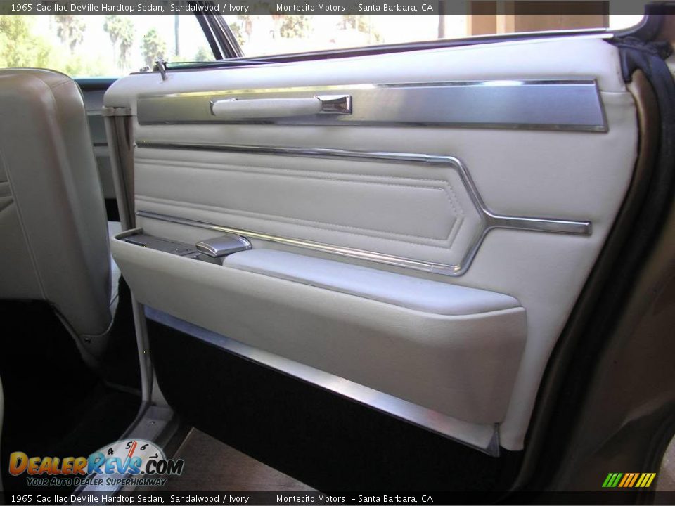 1965 Cadillac DeVille Hardtop Sedan Sandalwood / Ivory Photo #12