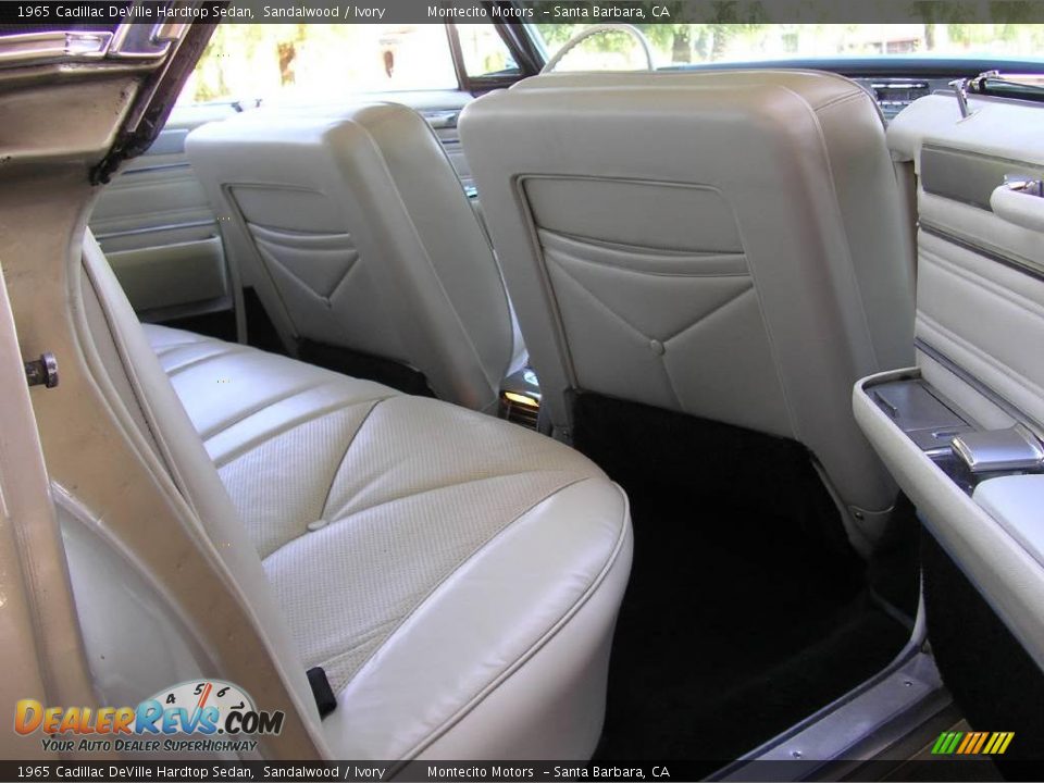 1965 Cadillac DeVille Hardtop Sedan Sandalwood / Ivory Photo #13