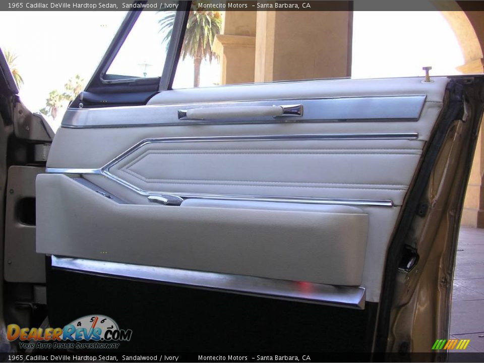 1965 Cadillac DeVille Hardtop Sedan Sandalwood / Ivory Photo #18