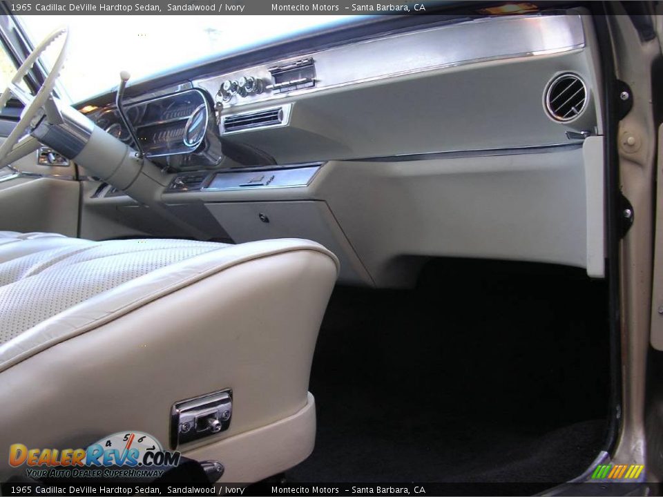 1965 Cadillac DeVille Hardtop Sedan Sandalwood / Ivory Photo #19